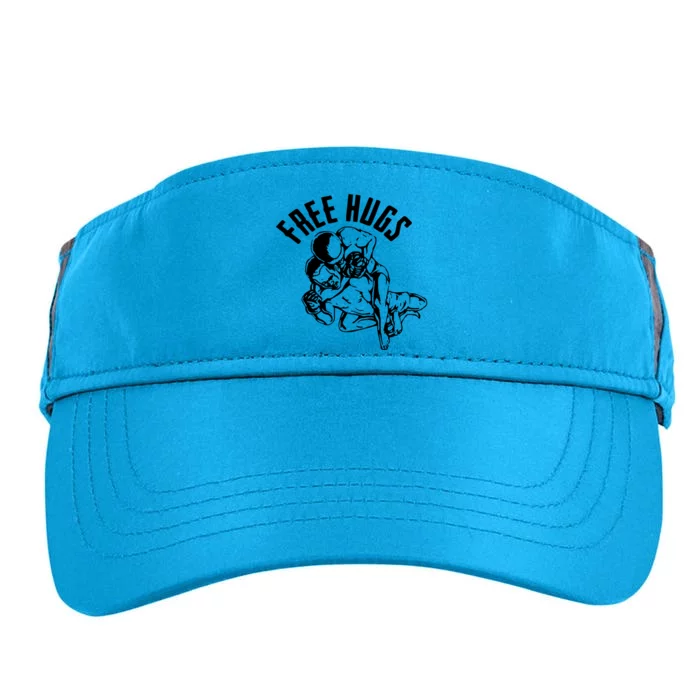 Brazilian Jiu Jitsu Free Hugs Martial Adult Drive Performance Visor