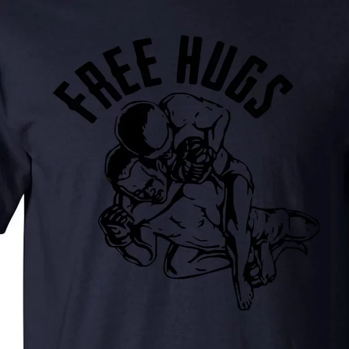 Brazilian Jiu Jitsu Free Hugs Martial Tall T-Shirt