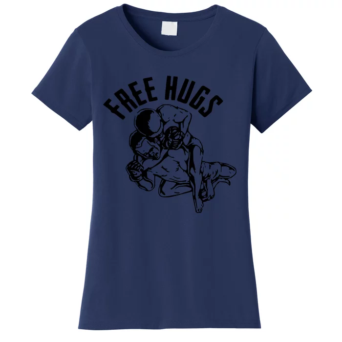 Brazilian Jiu Jitsu Free Hugs Martial Women's T-Shirt