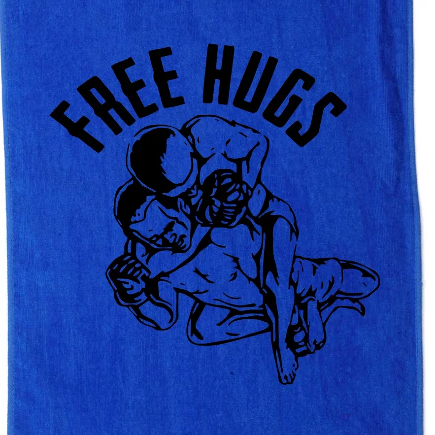 Brazilian Jiu Jitsu Free Hugs Martial Platinum Collection Golf Towel