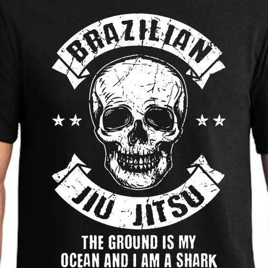 Brazilian Jiu Jitsu The Ground Is My Ocean And I Am A Shark Pajama Set