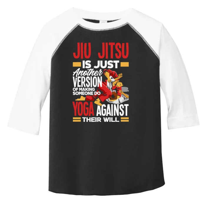 Brazilian Jiu Jitsu Quote Martial Artist Fun Toddler Fine Jersey T-Shirt