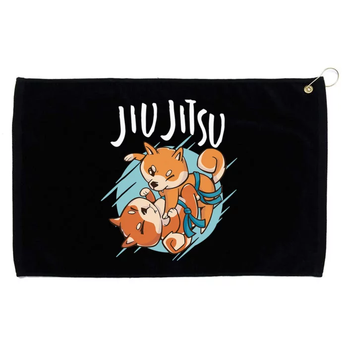 Brazilian Jiu Jitsu corgis Grommeted Golf Towel