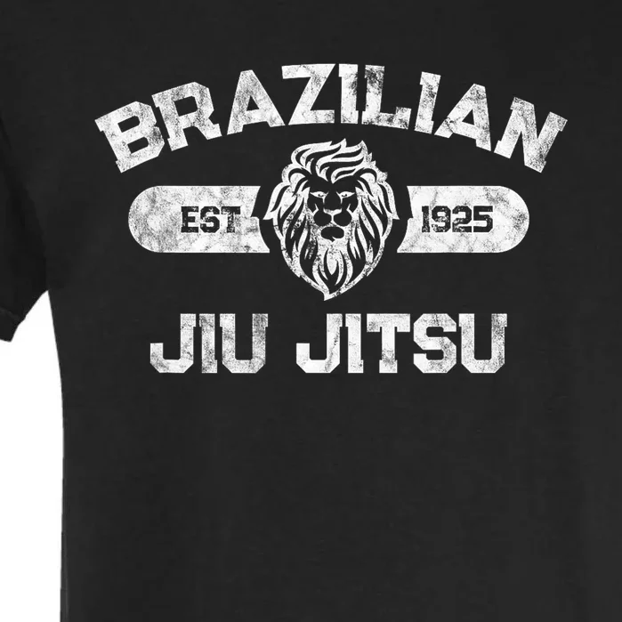 Brazilian Jiu Jitsu Established 1925 Bjj Gift Mma Fighter Garment-Dyed Heavyweight T-Shirt