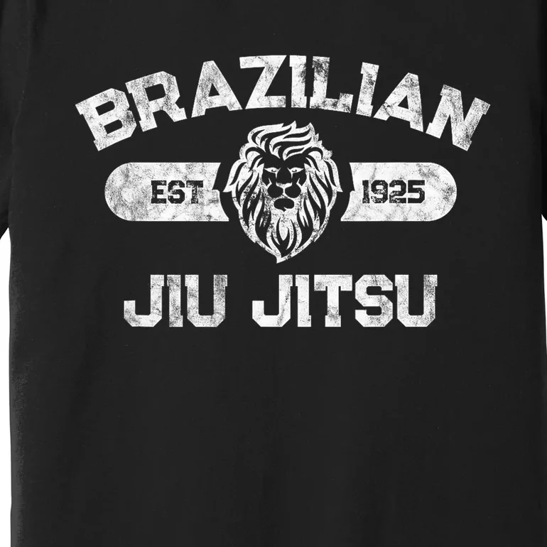 Brazilian Jiu Jitsu Established 1925 Bjj Gift Mma Fighter Premium T-Shirt