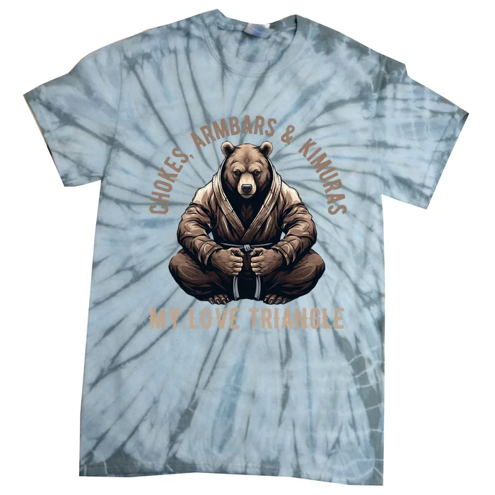 Brazilian Jiu Jitsu Bjj Grappling Tie-Dye T-Shirt