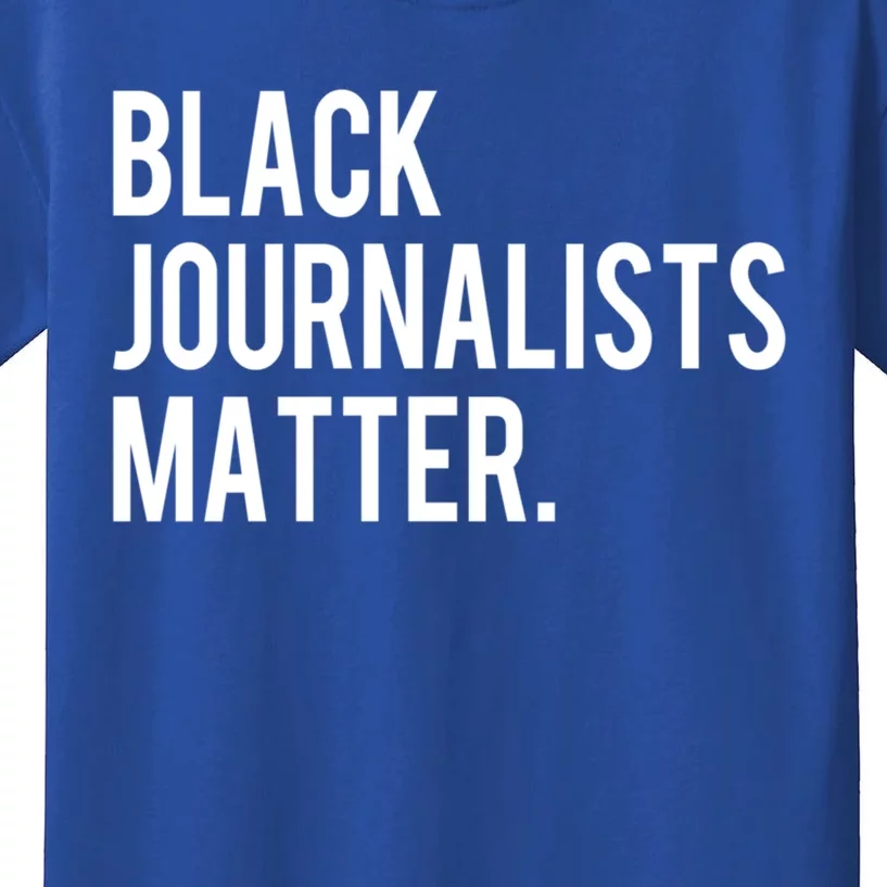 Black Journalists Matter Gift Black Writers In Media Gift Kids T-Shirt