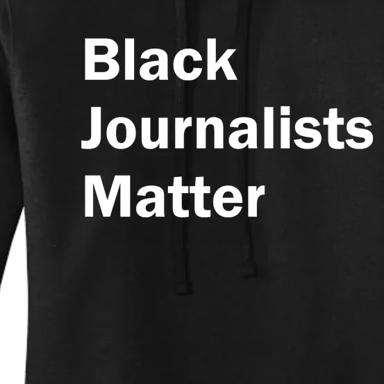 Black Journalists Matter Women's Pullover Hoodie