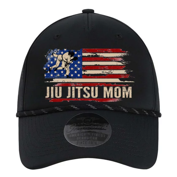 Bjj Jiujitsu Mom American Usa Flag Sports Performance The Dyno Cap