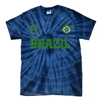 Brazil Jersey Number Nine Brazilian Futebol Soccer Kids T-Shirt