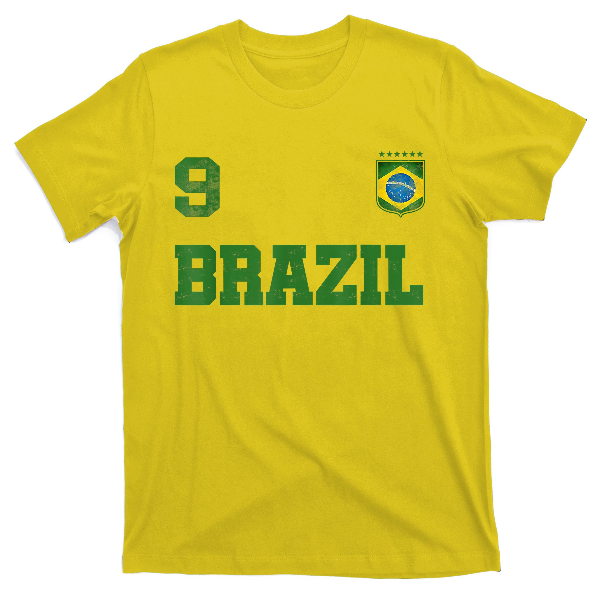 Brazil Jersey Number Nine Brazilian | TeeShirtPalace