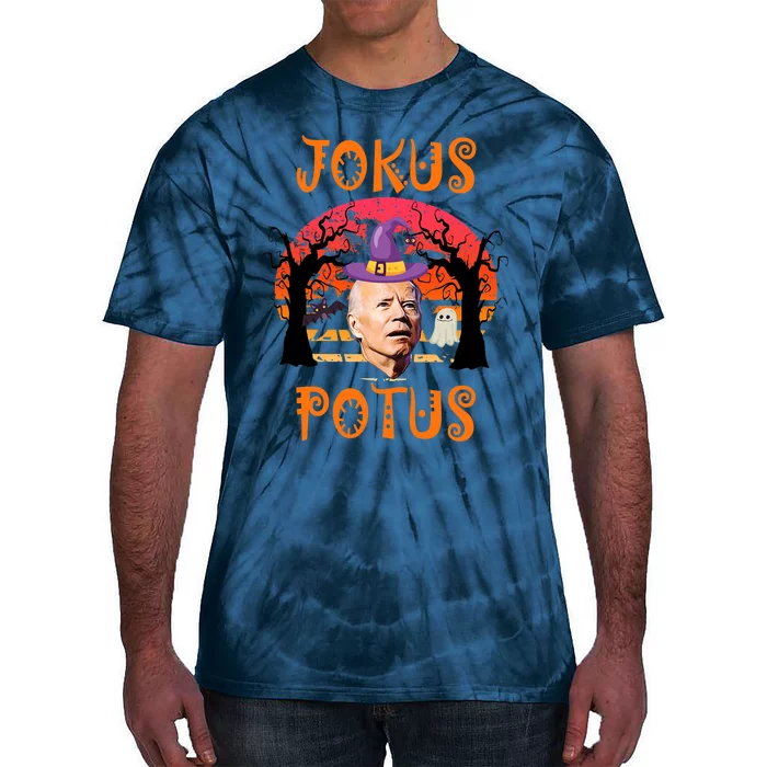 Biden JOKUS POTUS Halloween Retro Vintage Tie-Dye T-Shirt