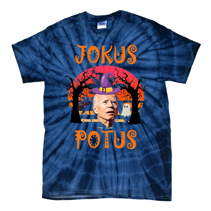 Biden JOKUS POTUS Halloween Retro Vintage Tie-Dye T-Shirt