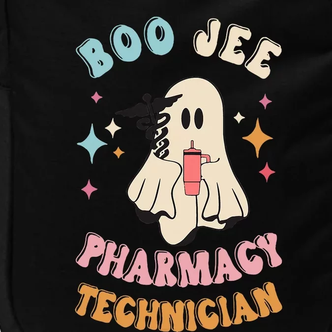 Boo Jee Pharmacy Technician Cute Ghost Boujee Pharmacy Tech Impact Tech Backpack