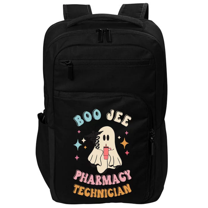 Boo Jee Pharmacy Technician Cute Ghost Boujee Pharmacy Tech Impact Tech Backpack