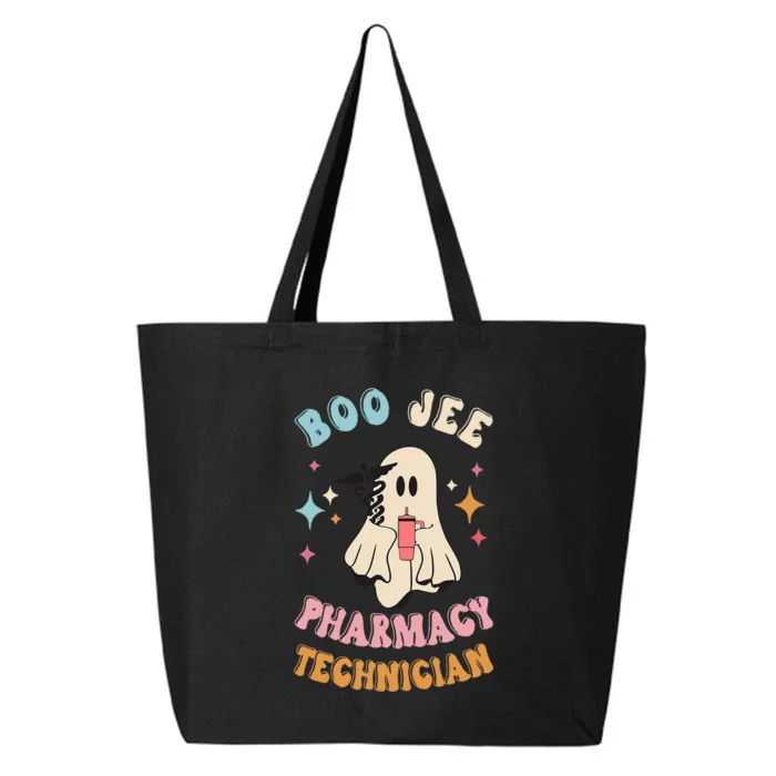 Boo Jee Pharmacy Technician Cute Ghost Boujee Pharmacy Tech 25L Jumbo Tote