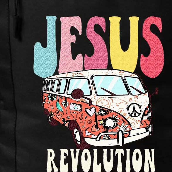 Boho Jesus Revolution Christian Faith Based Jesus Costume Daily Commute Backpack