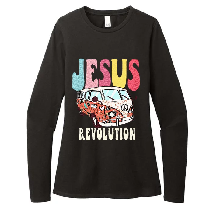 Boho Jesus Revolution Christian Faith Based Jesus Costume Womens CVC Long Sleeve Shirt