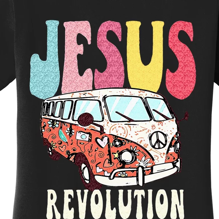 Boho Jesus Revolution Christian Faith Based Jesus Costume Women's T-Shirt