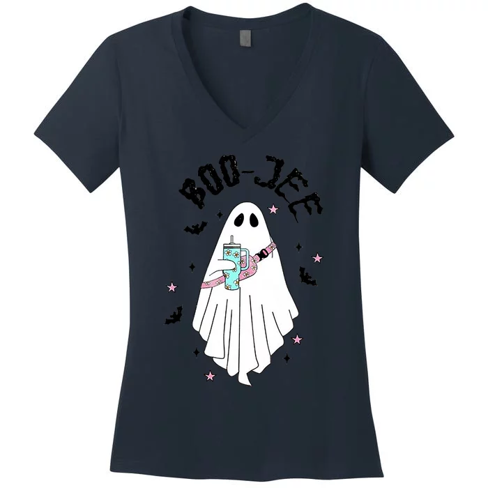 Boo Jee Stanley Halloween Women's V-Neck T-Shirt