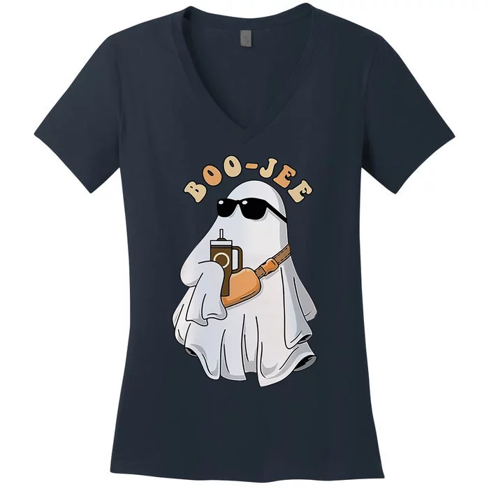 Boo Jee Stanley Halloween Women's V-Neck T-Shirt