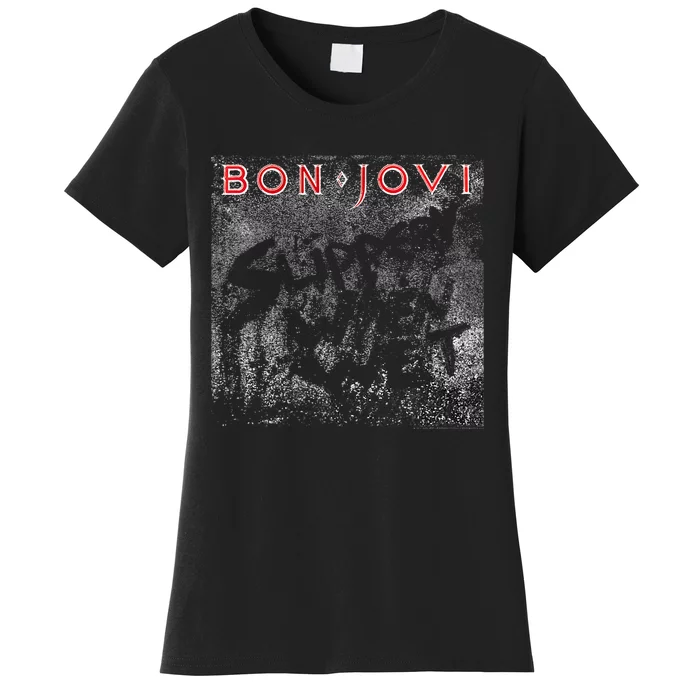 B.O.N J.O.V.I Slippery Cover Women's T-Shirt