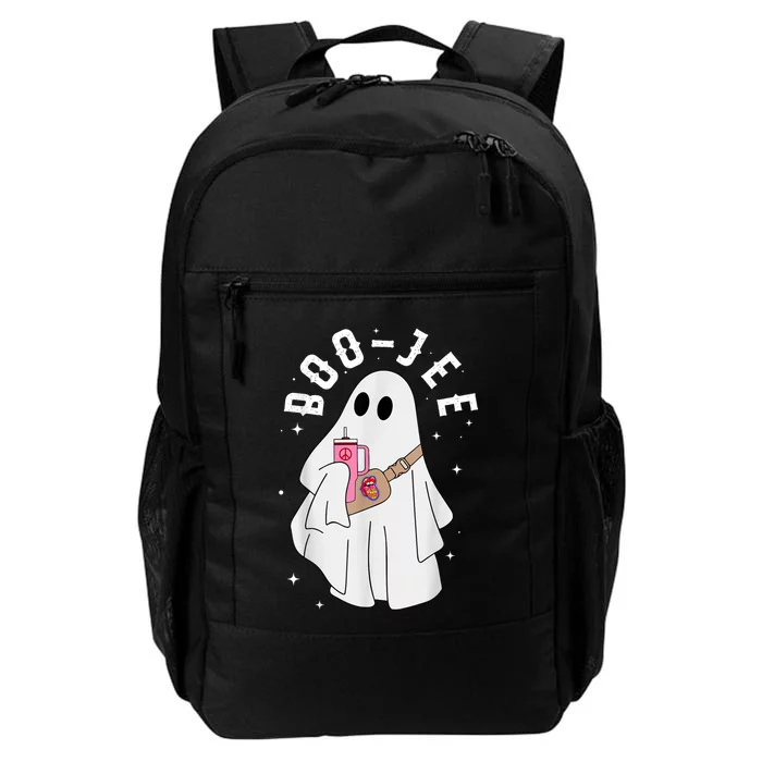 Boo Jee Spooky Season Cute Ghost Halloween Costume Boujee Daily Commute Backpack