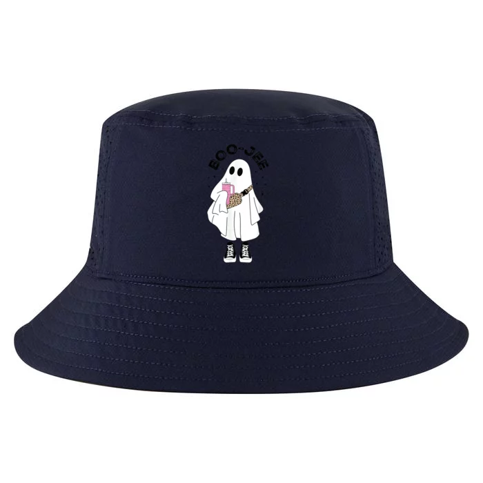 Boo Jee Spooky Season Cute Ghost Halloween Costume Boujee BooJee Cool Comfort Performance Bucket Hat