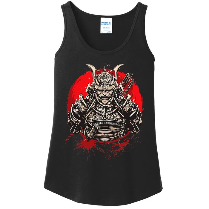 Bushido Japan Samurai Morals And Philosophy Ladies Essential Tank