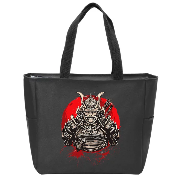 Bushido Japan Samurai Morals And Philosophy Zip Tote Bag