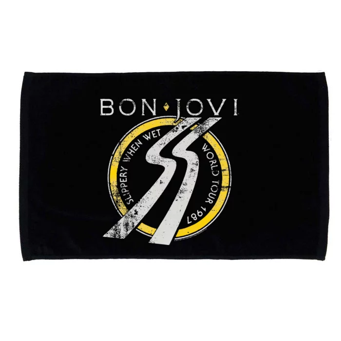 B.O.N J.O.V.I Slippery When Wet Microfiber Hand Towel