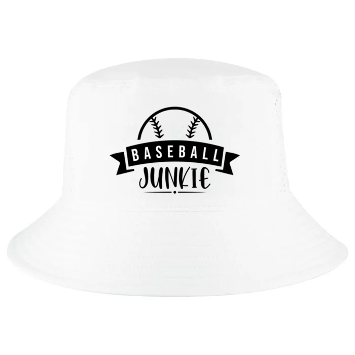 Baseball Junkie Sport Quotes Gift Cool Comfort Performance Bucket Hat