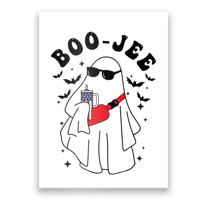 Boo Jee Spooky Season Cute Ghost Halloween Costume Boojee Poster