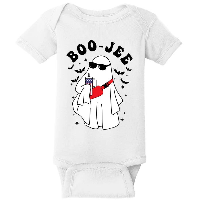 Boo Jee Spooky Season Cute Ghost Halloween Costume Boojee Baby Bodysuit