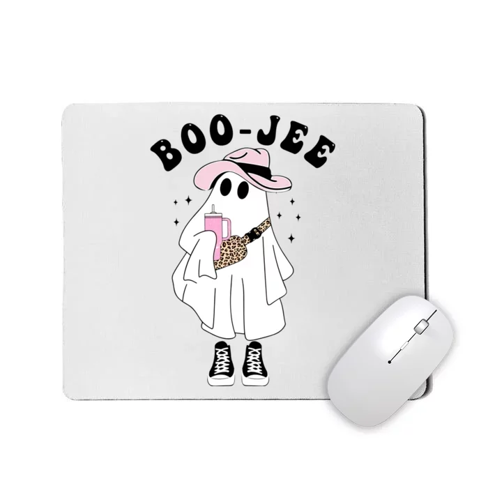 Boo Jee Spooky Season Cute Ghost Halloween Costume Boojee Mousepad