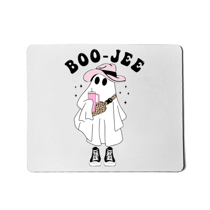 Boo Jee Spooky Season Cute Ghost Halloween Costume Boojee Mousepad