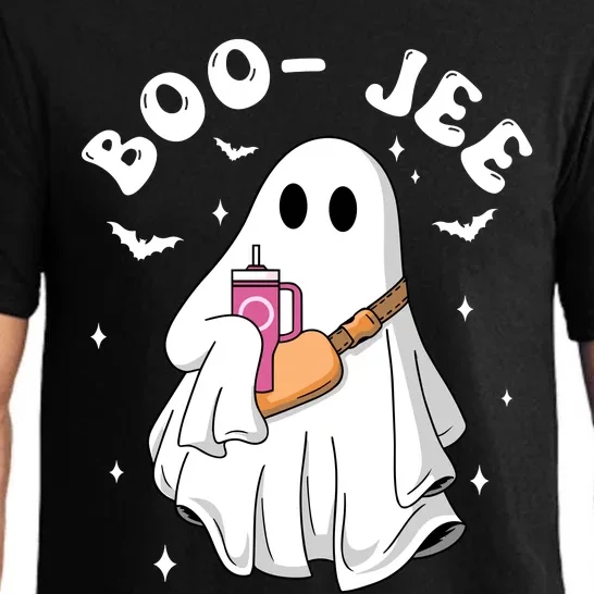 Boo Jee Spooky Season Cute Ghost Halloween Costume Boojee Pajama Set