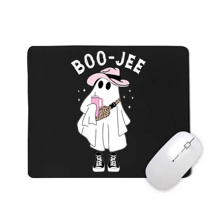 Boo Jee Spooky Season Cute Ghost Halloween Costume Boojee Mousepad