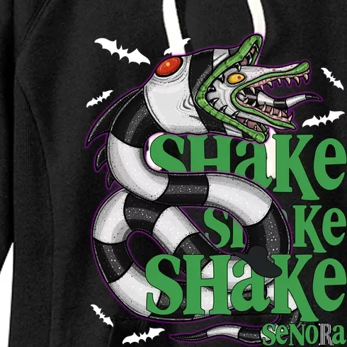 Beetle Juice Snake Shake Shake Senora Halloween Women's Fleece Hoodie