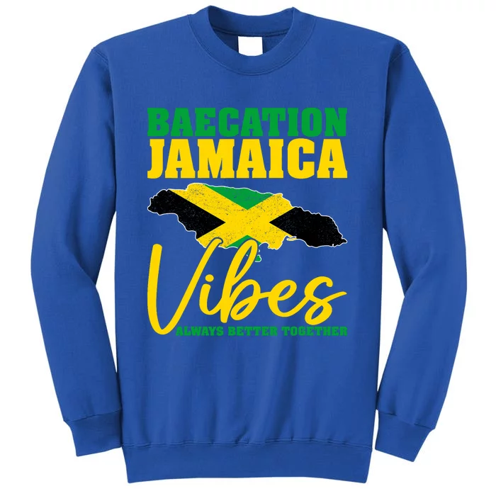 Baecation Jamaica Vibes Matching Couple Vacation Trip Sweatshirt