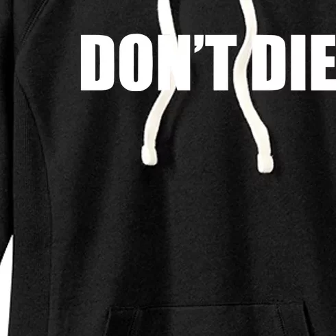 Bryan Johnson Wearing DonT Die Women's Fleece Hoodie