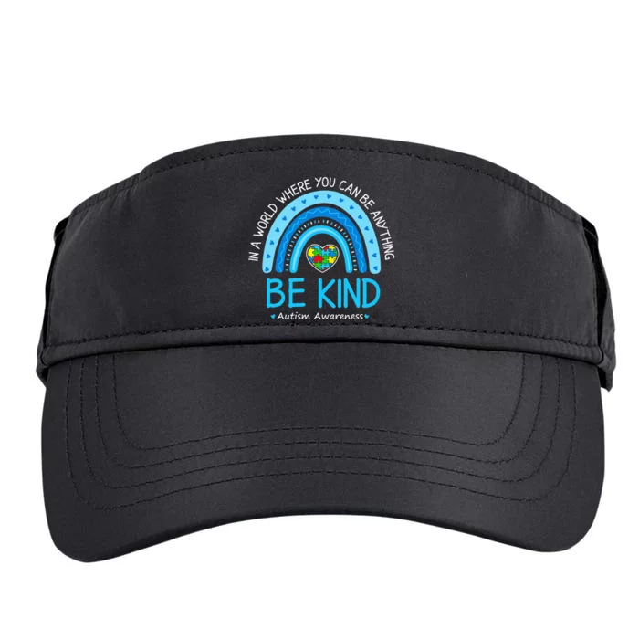 Be Kind Autism Awareness Rainbow Choose Kindness Teacher Adult Drive Performance Visor