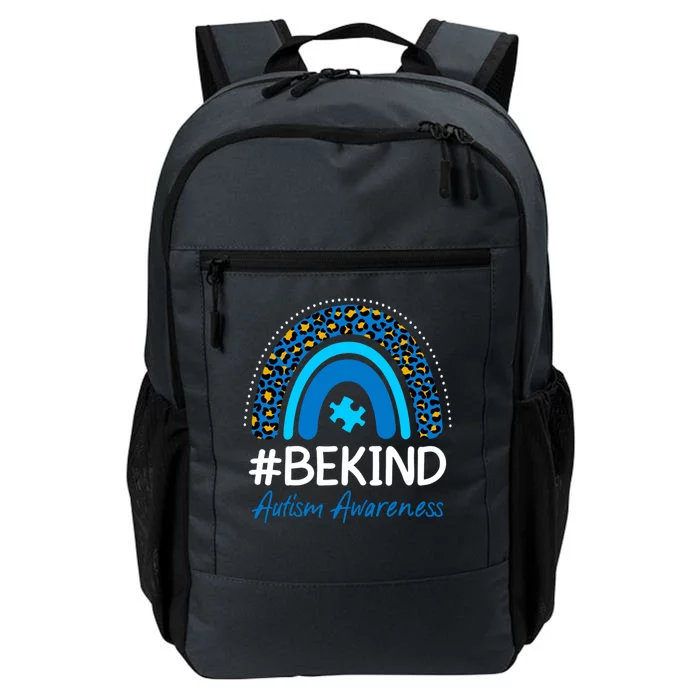 Be Kind Autism Awareness Puzzle Rainbow Daily Commute Backpack