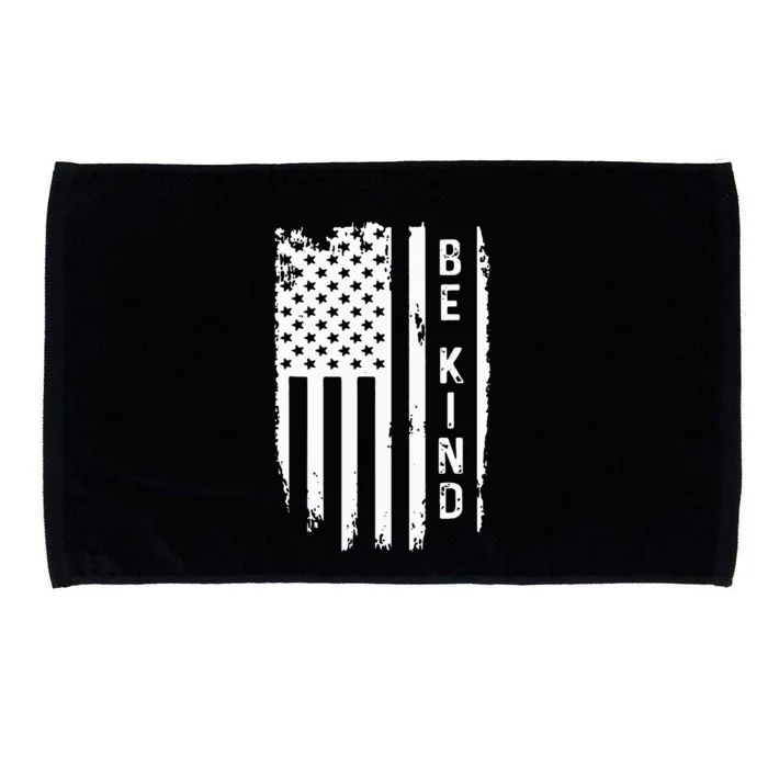 Be Kind American Flag Anti Bullying Unity Day Orange Microfiber Hand Towel