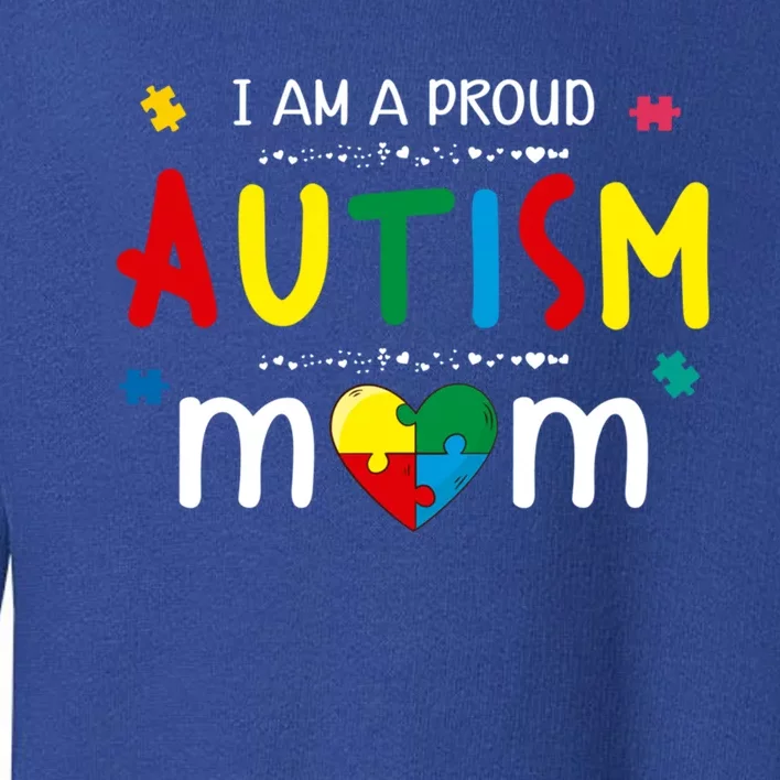 Be Kind Autism Awareness Gift Proud Autism Mom #Autismawareness Gift Toddler Sweatshirt