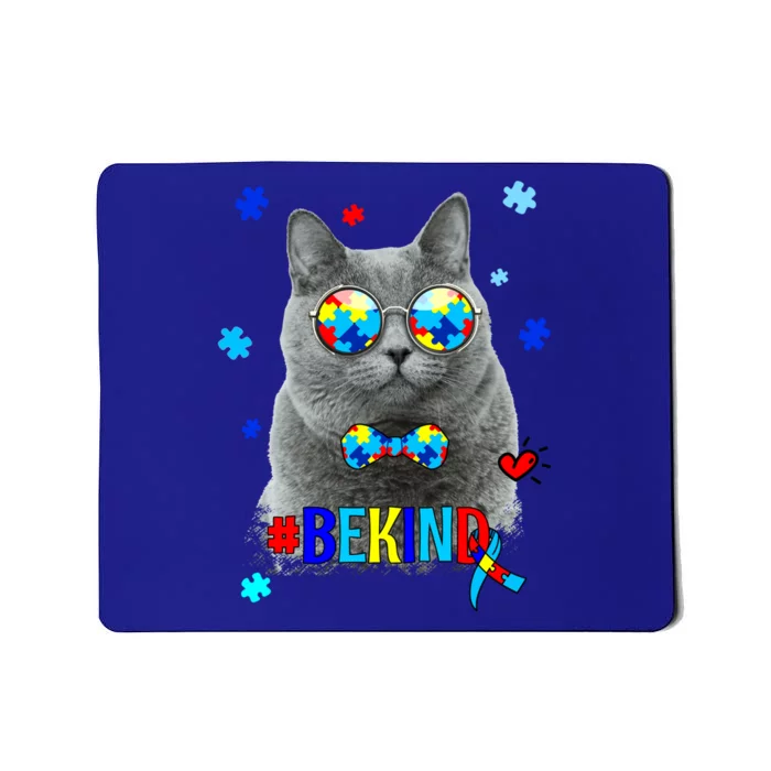 Be Kind Autism Awareness Messy Bun Puzzle Proud Autism Mom Gift Mousepad