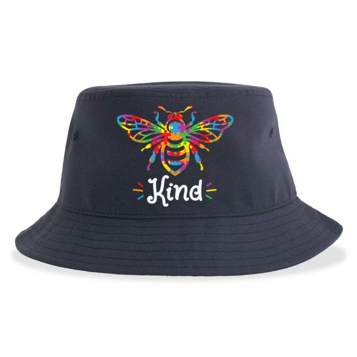 Be Kind Autism Awareness,Autism Bee Kind Sustainable Bucket Hat