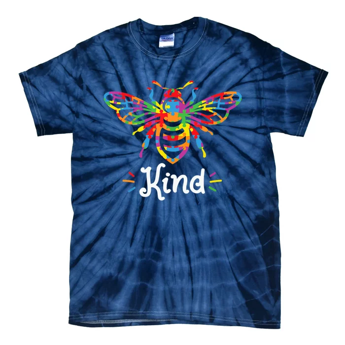 Be Kind Autism Awareness,Autism Bee Kind Tie-Dye T-Shirt