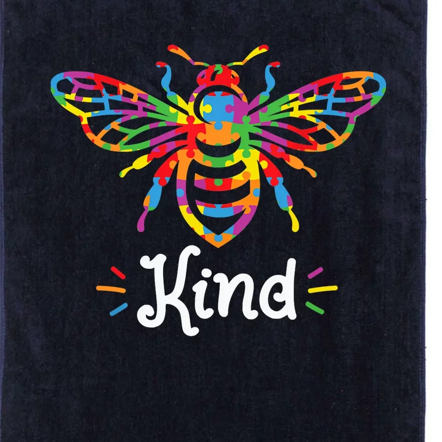 Be Kind Autism Awareness,Autism Bee Kind Platinum Collection Golf Towel