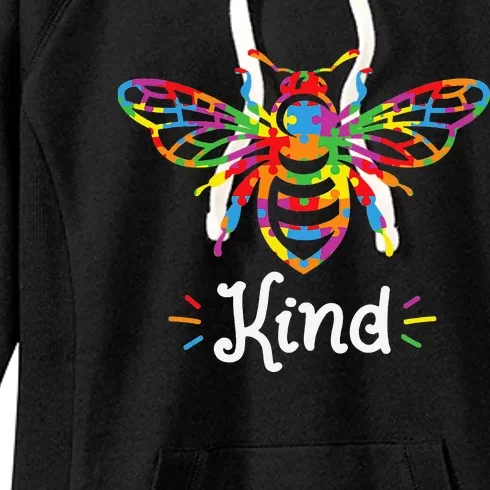 Be Kind Autism Awareness,Autism Bee Kind Women's Fleece Hoodie